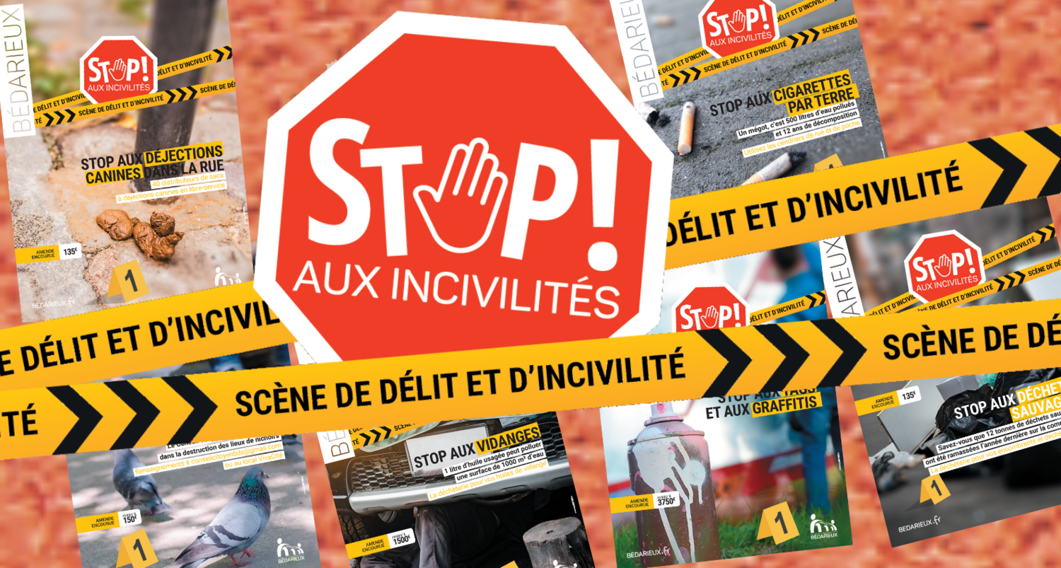 Stop Aux Incivilit S Une Nouvelle Campagne Pour Rendre La Ville