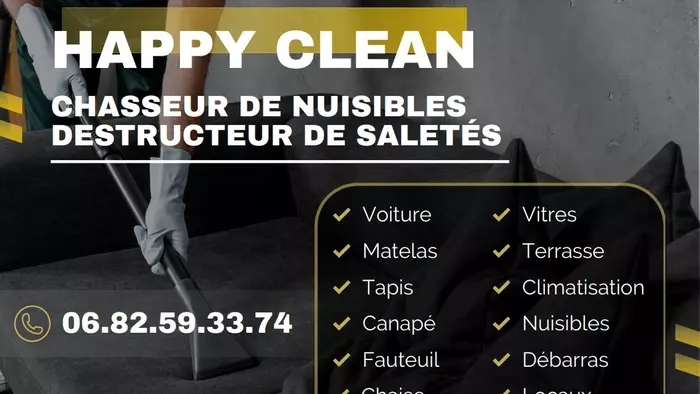 Happy Clean, une nouvelle entreprise spÃ©cialisÃ©e dans lâ€™hygiÃ¨ne et le nettoyage 