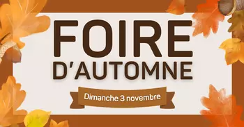 Foire d’automne, un rendez-vous incontournable à ne pas manquer