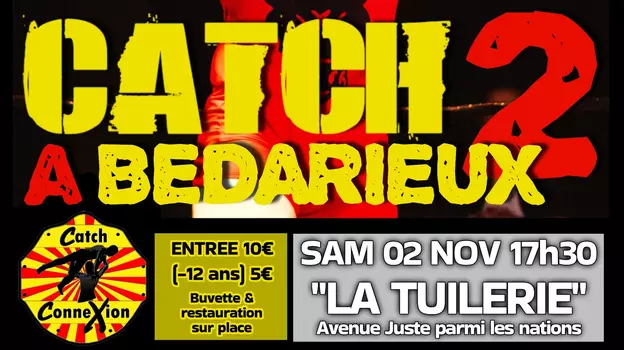 Téléthon : Catch à Bédarieux