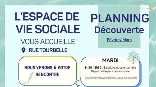 Programme de l'Espace de Vie Sociale