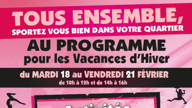 Allez les filles, sportez-vous dans votre quartier