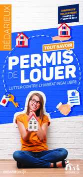 DÃ©pliant Permis de louer