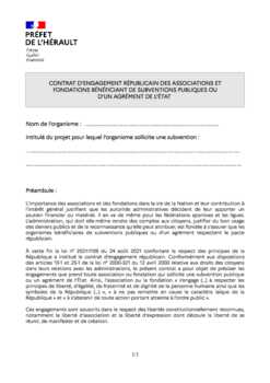 Contrat engagement républicain (CER)